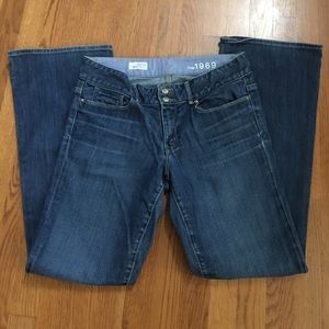 GAP 1969 Perfect Bootcut Denim Jeans 30 10R